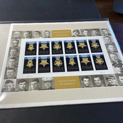Scott #4988 Forever Vietnam War Medal of Honor Mint Sheet MNH-NIP-US - Image 1 of 2