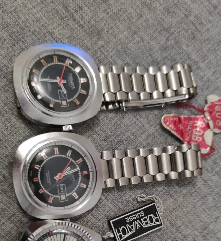 Orologio Vintage Robi Watch EB 8800 Carica Manuale 17 Rubis Nos Nuovo - Immagine 1 di 1