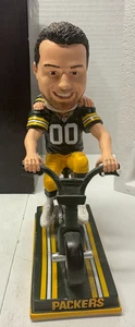 GREEN BAY PACKERS Generic Player Bobblehead Riding Bicycle Training Camp /720 - Picture 1 of 4