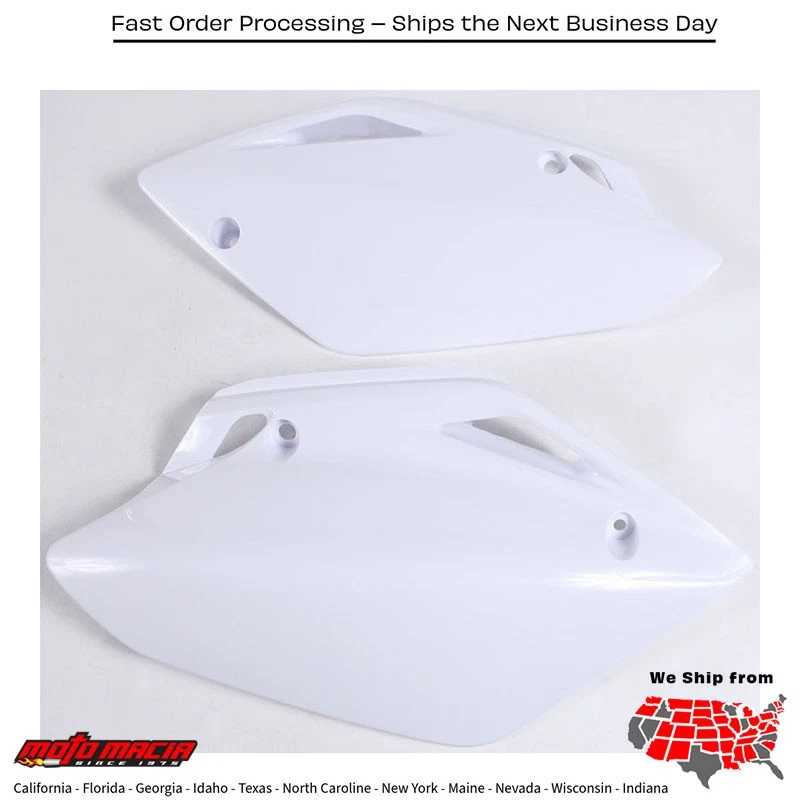 SIDE PANELS WHITE Honda CRF150R 2007-2025 Honda CRF150RB Expert 2007-2021 - Image 1 of 1