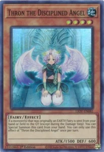 YGO-4x-Near Mint-Thron the Disciplined Angel - LIOV-EN082 - Super Rare - 1st Edi - Picture 1 of 1