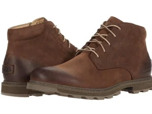 Men's Sorel MADSON II CHUKKA WP Leather Boots  Sz 7 TOBACCO ~ SAME DAY SHIP - Picture 1 of 10