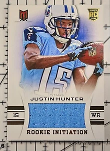 JUSTIN HUNTER 2013 Momentum RC Rookie Initiation Game-Used Jersey #49 37/399 - Picture 1 of 2