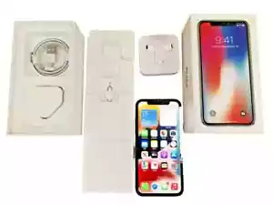 NEW Apple iPhone X 64GB 256GB All Colours Unlocked Smartphone IN BOX Re- SEALED - Picture 1 of 10