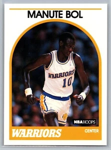 Manute Bol 1989-90 NBA Hoops Basketball Card #75 - Picture 1 of 2