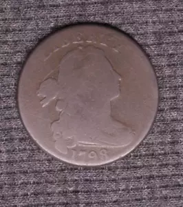1798 Drapierte Büste großer Cent 1c - Bild 1 von 2