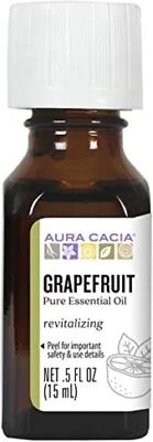 Aura Cacia  Pure Essential Oil Grapefruit  1 Each  0.5 Oz - Image 1 of 4