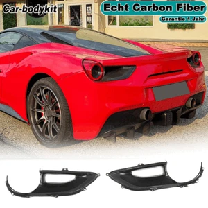 Nebelscheinwerfer Abdeckung Carbon für Ferrari 488 GTB Coupe 488 Spider Cabrio - Bild 1 von 12