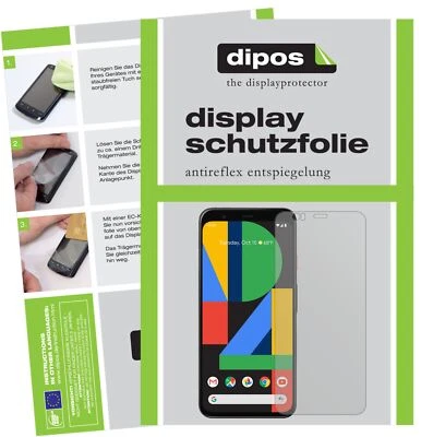 3+3x Screen Protector for Google Pixel 4 XL Protection Anti Glare dipos - Image 1 of 4