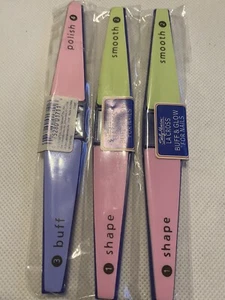 3 New  Sally Hansen La Cross Buff & Glow for Nails - Picture 1 of 2