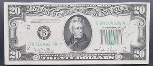 1950 Twenty Dollar Federal Reserve Note $20 Bill UNCIRCULATED #82850 - Picture 1 of 2