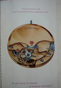 Montre automatique suisse. Montre de l’Avenir. Bienne Neufchâtel . 1893 - 1954. - Picture 1 of 4