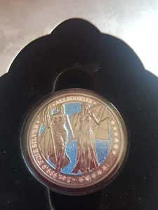 Allegories Columbia Germania 2oz, Silber, Blue ,2019,Glitzer - Bild 1 von 7