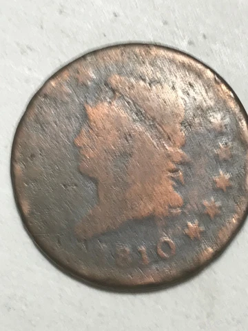 US 1810 Classic Head Large Cent - FREE SHIPPING Cover