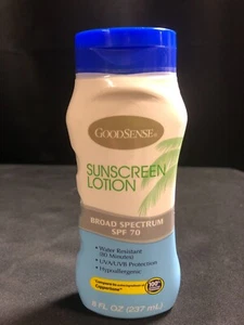 GoodSense Sonnenschutzlotion | Breitspektrum LSF 70 | 8 flüssige Unzen - NEU - Bild 1 von 4