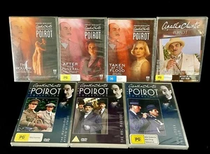 Agatha Christies Poirot Collection Multiple Titles 7 DVD's Region 4 & 0 - Picture 1 of 15