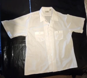 Herren Button-Down Hemd: von Sears Classics; XXL, 60s, Rockabilly Hipster, Ivory - Bild 1 von 8