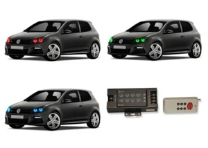 RGB Multi Color RF Headlight Halo kit for Volkswagen Golf 10-13 - Picture 1 of 6