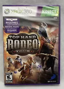 New Sealed Xbox 360 Game D3 Publisher Top Hand Rodeo Tour 2004 Kinect Sensor - Picture 1 of 5