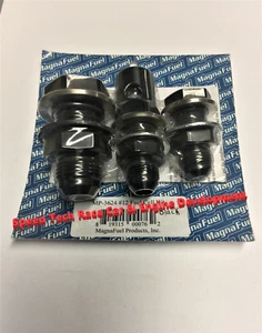 MagnaFuel MP-3624-Blk -12 AN Fuel Fitting Kit Black for 1000+ HP @ Speed Tech - Foto 1 di 1