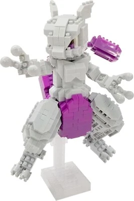 Nanoblock Kawada Pokemon Mewtwo Deluxe Edition 620 Pieces NBPM 101 New fromJapan - Image 1 of 4