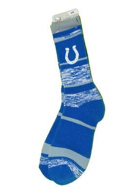 INDIANAPOLIS COLTS NFL FOOTBALL Calcetines Grandes Azules Nuevos con Etiquetas Unisex Adulto Foto 1 de 2