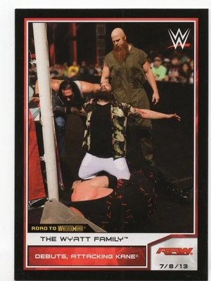 Tarjeta de lucha libre WYATT FAMILY 2014 Topps WWE Road to Wrestlemania #20 Bray Wyatt Foto 1 de 3