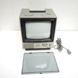 1981 Vintage Hitachi 9" Solid State Röhrenfernseher CT0911 Farbe Analog Videospiele - Bild 1 von 15