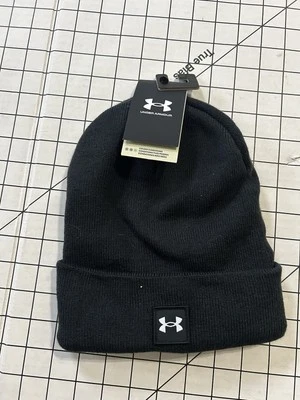 Under Armour Truckstop Beanie in Black  Winter Hat Cap O/S NEW - Image 1 of 3