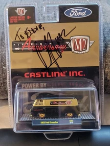 1963 Ford Econoline Van Fifteenth Anniversary "Chase" Autographed 1/64 - Picture 1 of 7