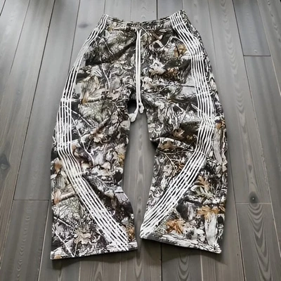 Pantalones deportivos Y2K holgados camuflados ropa de calle informales de colección para hombre Foto 1 de 2