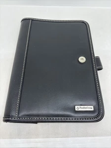 Franklin Covey CO Binder 9.2”x7” Full Grain Leather for Classic Planner Black - Picture 1 of 11