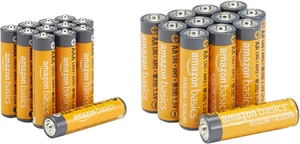 Amazon Basics 24 Count AA & AAA High-Performance Alkaline Batteries Value Pack - - Picture 1 of 12