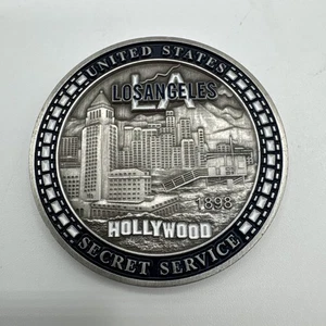 United States Secret Service Hollywood, L.A. Challenge Coin - Bild 1 von 3