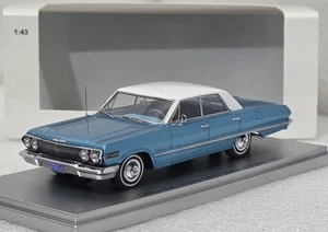 Chevrolet Impala Sport Sedan 4-Door 1963 Blue 1:43 Kess KE43027001 RARE!! (16) - Picture 1 of 21