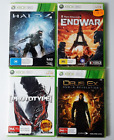 Xbox 360 Game Bundle Lot Of  4 Halo 4, End War, Deux Ex, Prototype