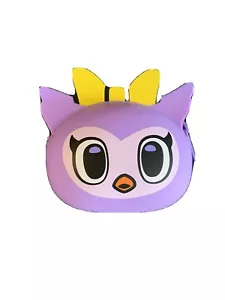 Neon Star by Tokidoki Owl Coin Purse Silicone Purple Preowned - Picture 1 of 5