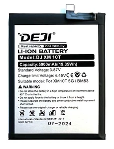 Zamienna bateria do Xiaomi Mi 10 T / 10T PRO BM53 Bateria Accu Battery 5000 mAh 53 - Zdjęcie 1 z 2