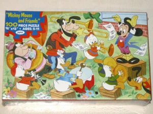 Vintage 1980s Jaymar MICKEY MOUSE and Friends CONCERT Jigsaw Puzzle! NEW Sealed! - Picture 1 of 4