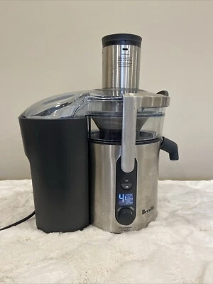 Breville Juice Fountain BJE510XL Centrifugal Fruit Veg Juicer 5 Speed 900W - Image 1 of 4