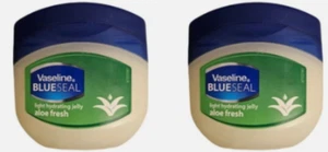 2x Vaseline Blueseal Light Natural Skin Petroleum Jelly Aloe Fresh 100ml - Picture 1 of 3