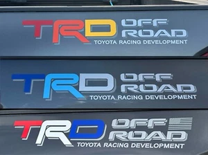 Heritage Color TRD Off Road Stickers, Fits Toyota Truck Tacoma, Tundra, 4Runner - Picture 1 of 35