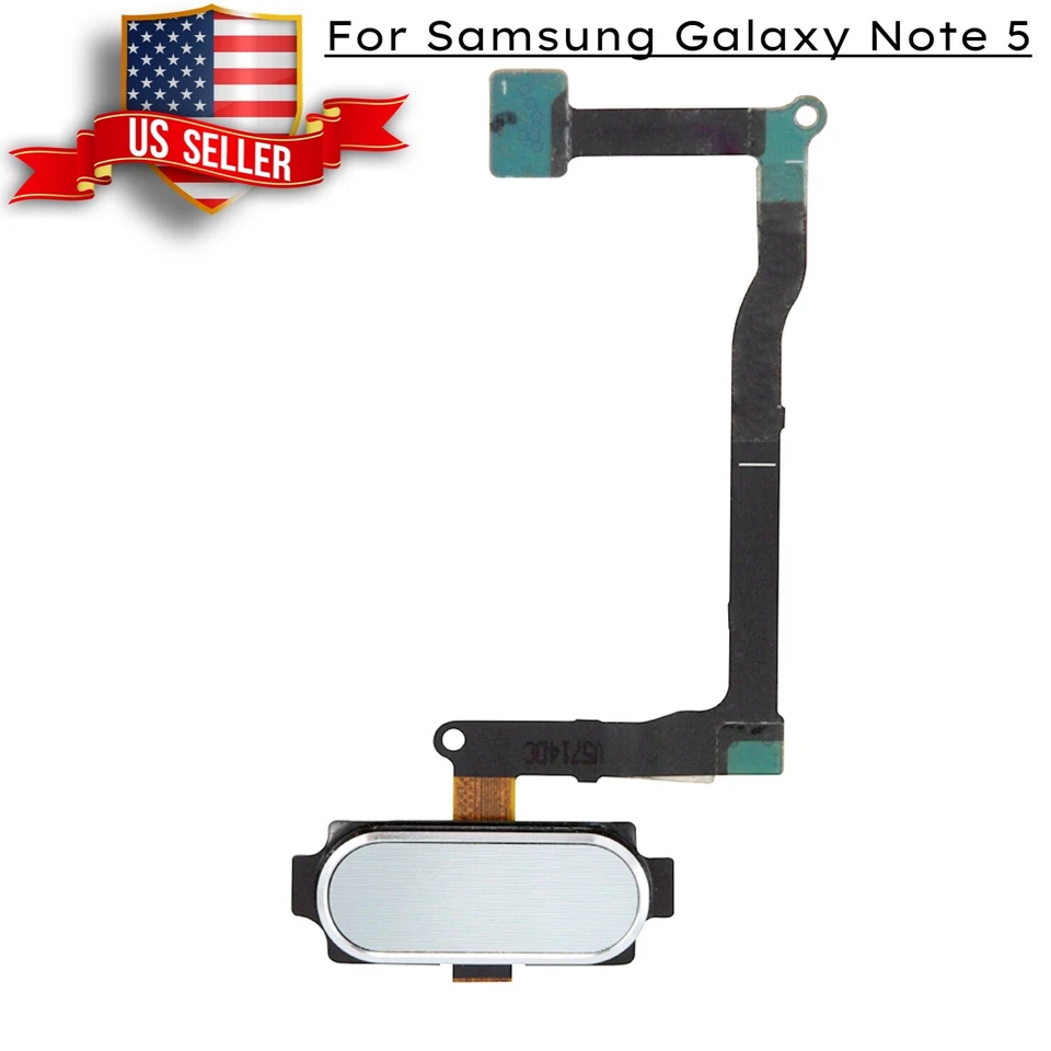 Home Button Flex Cable For Samsung Galaxy Note 5 - N920T N920A N920P N920V N920R - Image 1 of 1