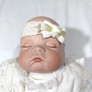 Sleeping Newborn Baby Infant Doll Porcelain Cloth Boots Tyner Sugar Britches - Picture 1 of 12