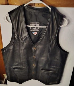 California Creations Leather Vest size 40 (M) Made in Santa Rosa CA - Bild 1 von 7