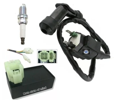 Bobina de encendido CDI Box + bujía HONDA CRF100F CRF80F XR80R XR100R 1992-2013 Foto 1 de 4