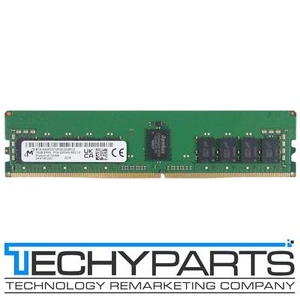 MICRON MTA18ASF2G72PDZ-3G2R1 16GB 2Rx8 DDR4-3200 PC4-3200AA REG ECC Memory - Picture 1 of 3