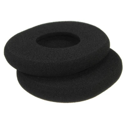 Ohrkissen Ohrpolster Schaumstoff für Kopfhörer z.B. Sony Sennheiser Koss 50 mm