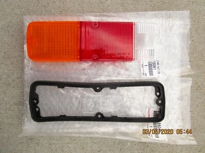 73-84 TOYOTA LAND CRUISER FJ40 FJ45 LUZ TRASERA IZQUIERDA LENTE + JUNTA NUEVO Foto 1 de 3