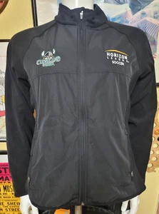 Cleveland State Vikings Soccer Horizon League Windbreaker Jacket Medium Nice CSU - Foto 1 di 5